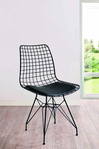Scaun, Çilek, Dark Metal Chair, 53x82x45 cm, Multicolor