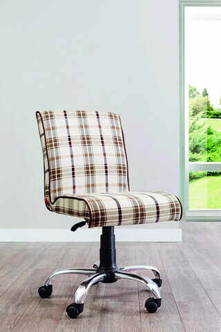 Scaun, Çilek, Plaid Soft Chair, 58x92x60 cm, Multicolor