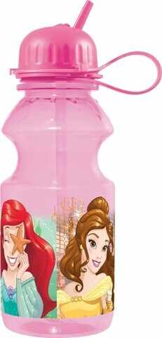 Recipient apa Princess, Disney, 400 ml, plastic, roz