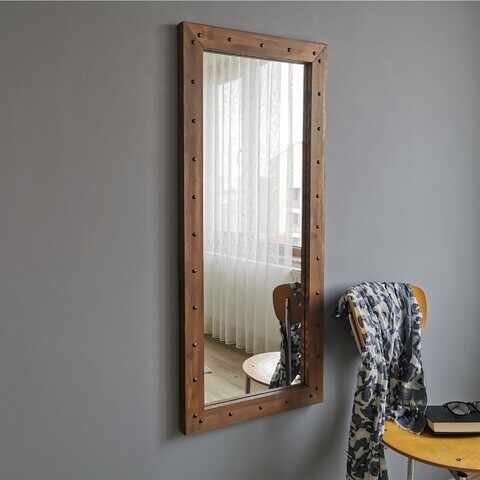 Oglinda decorativa Z50110CV, Neostill, 50 x 110 cm, walnut