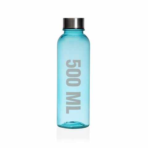Sticla de apa Trenton, Versa, 500 ml, polistiren/inox, albastru