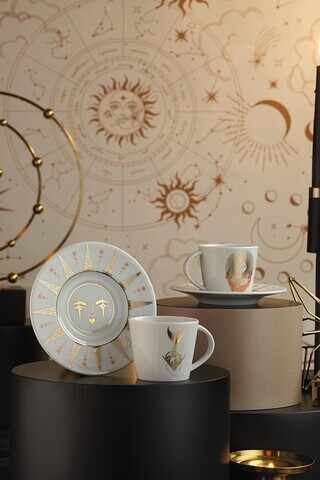 Set de cafea Kutahya Porselen, TL04KT1311826, 4 piese, portelan